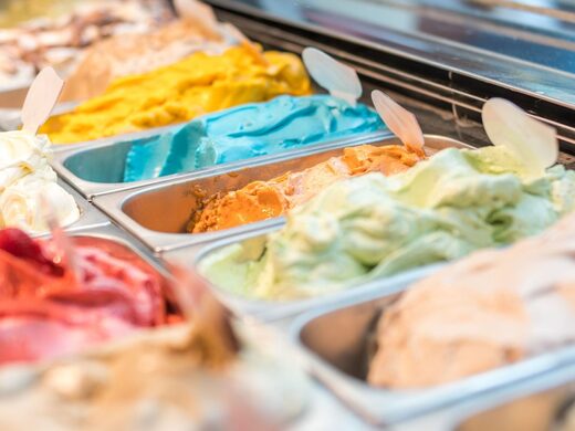 Vaschette di gelato artigianale